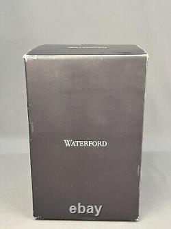 Waterford Crystal Leonora 10 Vase with Cut Glass Diamond Pattern in Box Mint