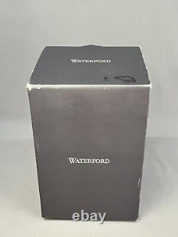 Waterford Crystal Leonora 10 Vase with Cut Glass Diamond Pattern in Box Mint