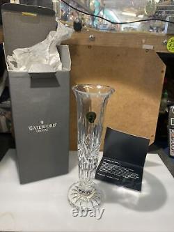 Waterford Crystal Lismore Classic Vase 9 Stem Bud Lead Crystal Vase 108742