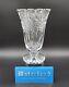 Waterford Crystal Penrose 8 Flower Vase Excellent Bow Cut Castle Edge