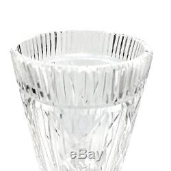 Waterford Crystal Vase Giftware Pattern Signed Decorative Cut Glass Floral 8
