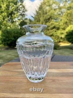 Waterford Crystal Vase Pompeii Flower holder Cut Crystal 8 Tall