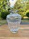 Waterford Crystal Vase Pompeii Flower Holder Cut Crystal 8 Tall