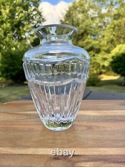 Waterford Crystal Vase Pompeii Flower holder Cut Crystal 8 Tall