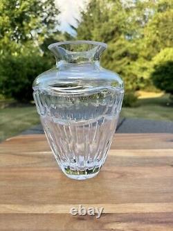 Waterford Crystal Vase Pompeii Flower holder Cut Crystal 8 Tall