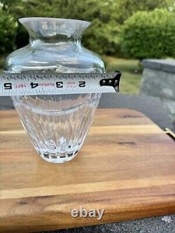 Waterford Crystal Vase Pompeii Flower holder Cut Crystal 8 Tall