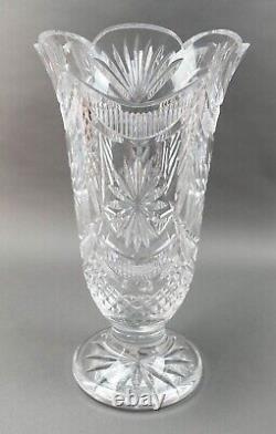 Waterford Crystal Winter Wonderland Large 14 Vase Limited Edition #2086/4500