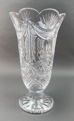 Waterford Crystal Winter Wonderland Large 14 Vase Limited Edition #2086/4500