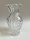 Waterford Cut Crystal 8 7/8 Tall Flower Vase, Signed, Gorgeous! Ships Fast