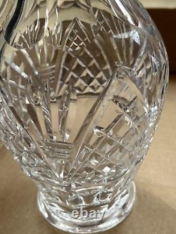 Waterford Cut Crystal 8 7/8 Tall Flower Vase, Signed, GORGEOUS! Ships Fast