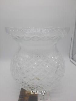 Waterford Cut Crystal 9 CORSET BOUQUET Centerpiece Vase