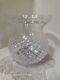 Waterford Cut Crystal Corset Bouquet Centerpiece Vase Used Excellent Condition