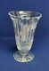 Waterford Cut Crystal Lismore 10 Footed Flared Flower Vase Signed Mint