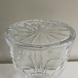Waterford Cut Crystal Large Overture Vase 14 Oval Mint
