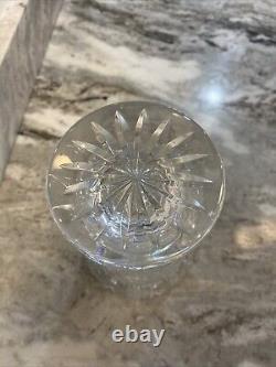 Waterford Cut Crystal Pedestal Footed 10 Vase