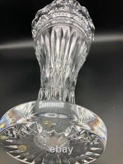 Waterford Cut Crystal Princess Vase, 12 1/2 Tall, 7 W, Weight is 6 Lbs