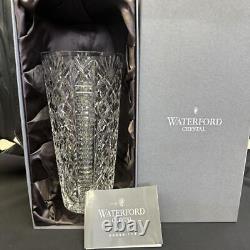 Waterford Flower Vase Crystal Unused New With Box 25cm