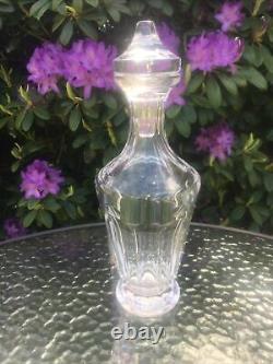 Waterford Glass Decanter vintage Irish crystal signed base slice and olive cut