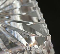 Waterford Ireland Irish Crystal Cut Glass Four Season Large Vase