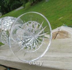 Waterford Irish Cut Crystal Glass 13 Flower Vase Master Cutter Collection