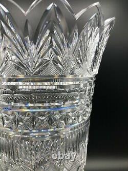 Waterford Jim O'Leary'91 Limited Edition 1/1 Cut Crystal Vase, 13 1/4 T, 8 D