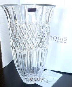 Waterford Marquis Crystal Shelton Collection Large 12 Vase 40005839 New In Box