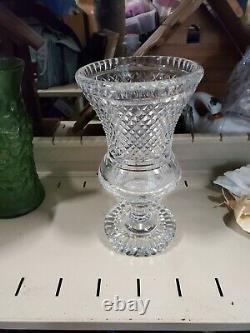 Waterford Master Cut Crystal 10 Thistle Vase Vintage (rare Size)