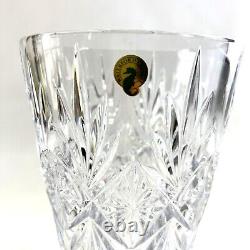 Waterford Normandy Crystal Vase 10 New! With Original Box