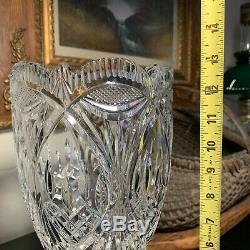 Waterford Signed Master Cutter Eugene Young 13 Limited Edition Cut Vase 26/50