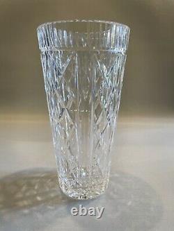 Waterford Vintage 10 Cut Clear Crystal Table Vase