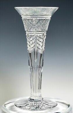 William Yeoward FLORIAN Cut Crystal 8 1/4 Tall Vase